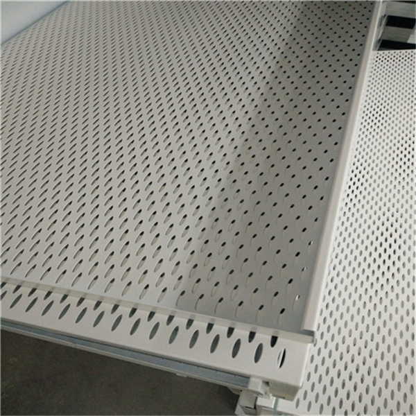 湖南東風(fēng)日產(chǎn)沖孔勾搭鋁單板啟辰店白色微孔吊頂鍍鋅天花