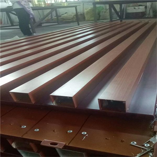 廣東金騰達木紋矩形鋁方通 (2)