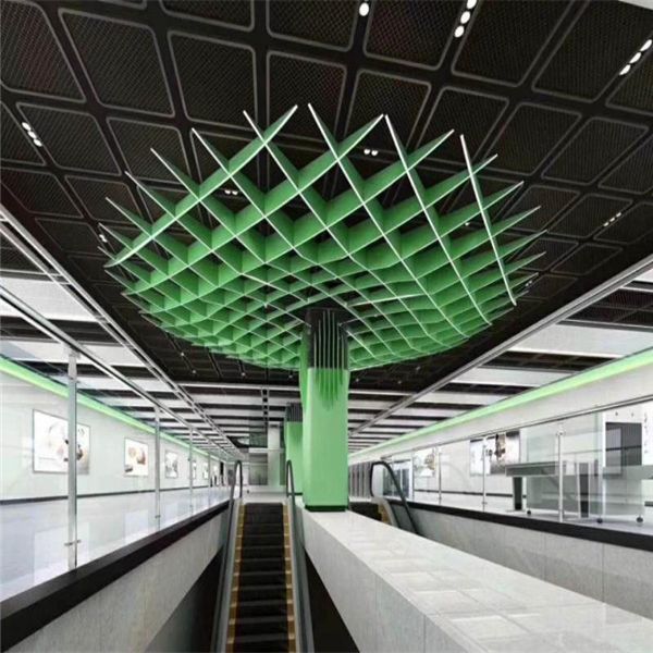 廣東金騰達鋁格柵廠鋁格柵吊頂 (3)