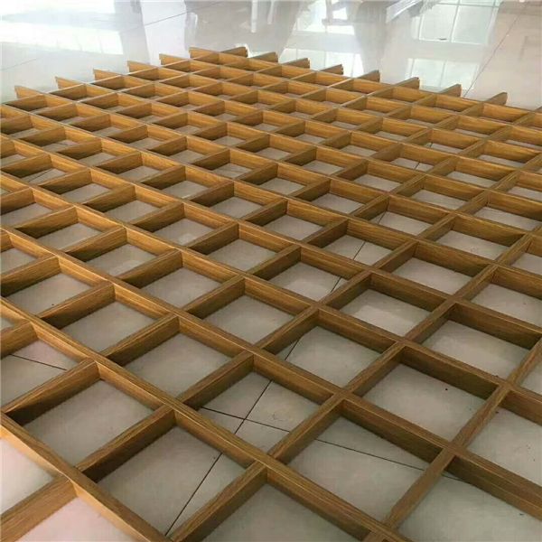 方形格子鋁格柵 (1)