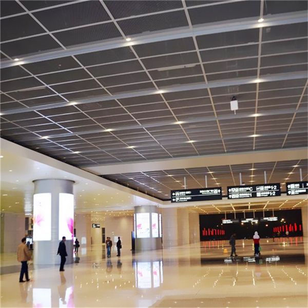 拉伸網(wǎng)格鋁天花廠家 氟碳鋁網(wǎng)格天花 (14)