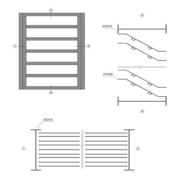 廣東金騰達鋁合金百葉窗廠家遮風擋雨鋁合金百葉窗 (8)
